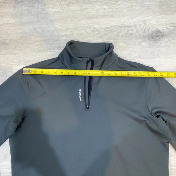 Rossingnol Mens Long Sleeve Top in Dark Slate Ski Layering Shirt Size XL - Picture 6 of 16
